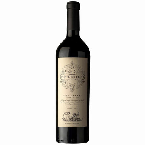 El Enemigo Cabernet Franc Gran Enemigo Single Vineyard Gualtallary 2021 750ml