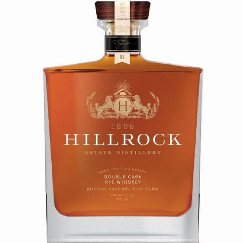 Hillrock Double Cask Rye Whiskey 90% Proof 750ml