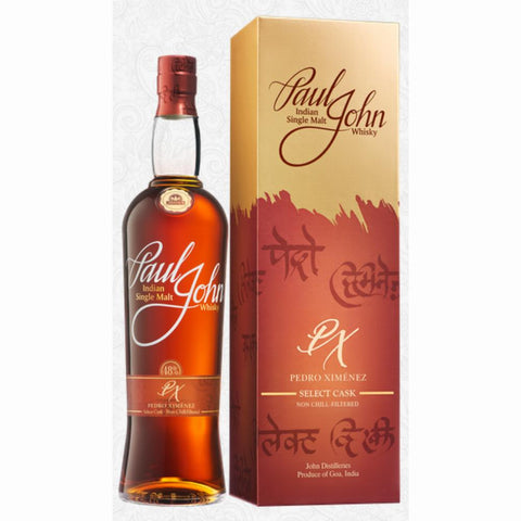 Paul John Pedro Ximenez Select Cask Indian Single Malt Whisky PX