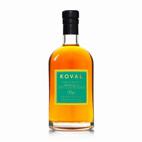 Koval Bottled in Bond Rye Whiskey Distilled in Chicago 750ml