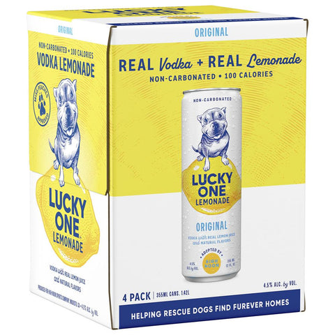 High Noon Lucky One Vodka + Lemonade 355ml - 67