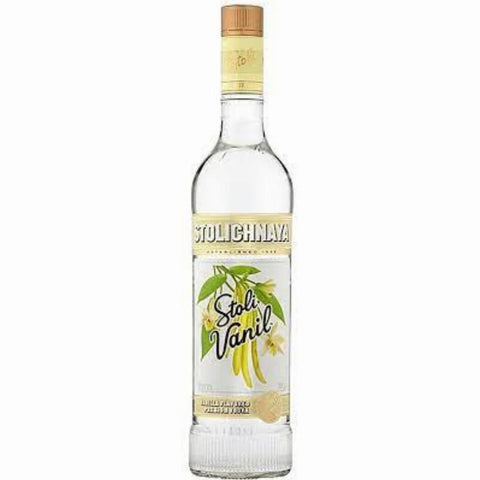 Stolichnaya Vanilla Vodka Latvia 1.0 Liter