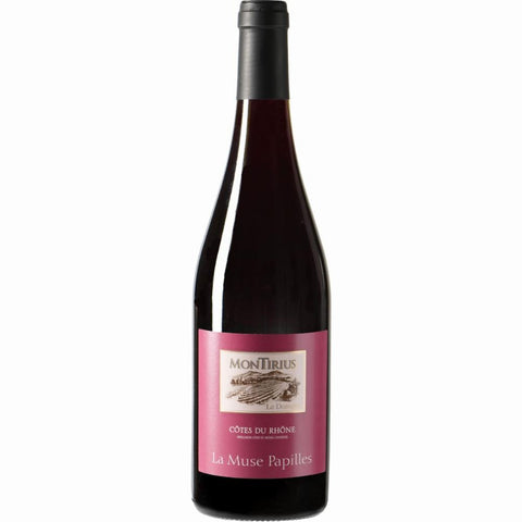 Montirius Cotes Du Rhone La Muse Papilles Rouge 2023 750ml