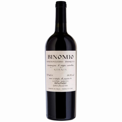 Azienda Agricola Binomio Montepulciano d'Abruzzo Riserva 2021 750ml