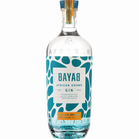 Bayab Small Batch African Grown Classic Dry Gin 750ml