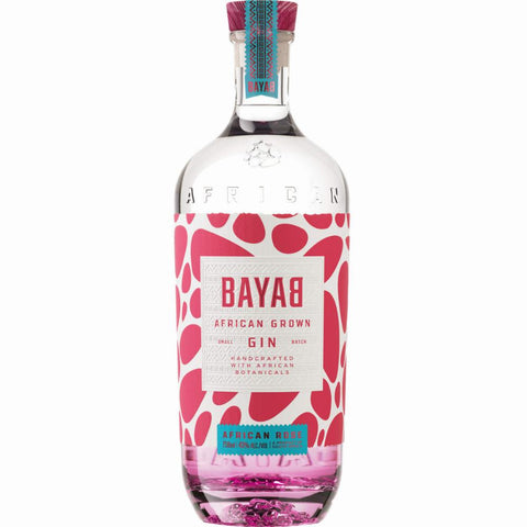 Bayab African Grown Small Batch Rose Gin 750ml