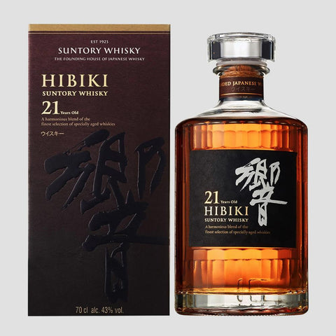 Hibiki 21 Year Old Japanese Whisky by Suntory 750ML