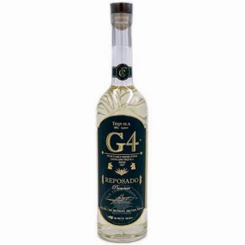 G4 Tequila Reposado Premium 100% de Agave 750ml