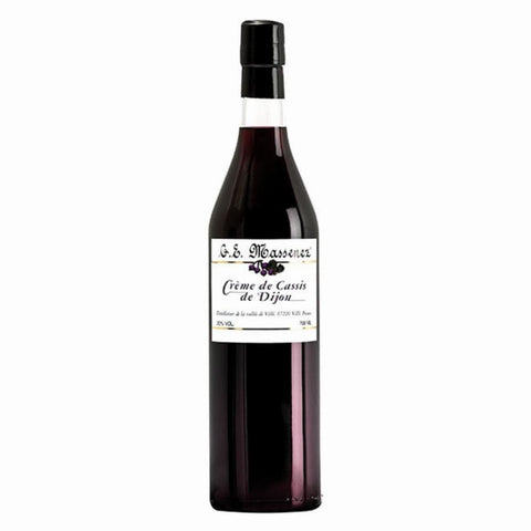 Massenez Creme de Cassis Dijon Liqueur 40 Proof 750ml