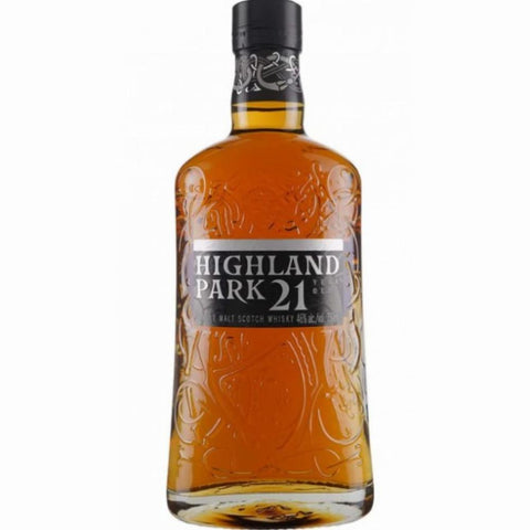 Highland Park 21 Years Old 92 Proof  Single Malt Whisky 750ml