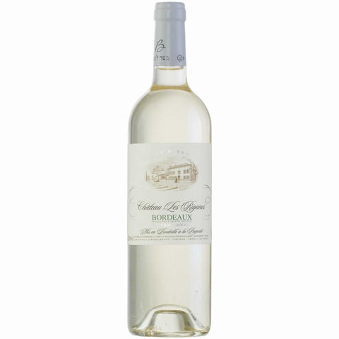 Chateau Les Riganes White Bordeaux Kosher 2023 750ml