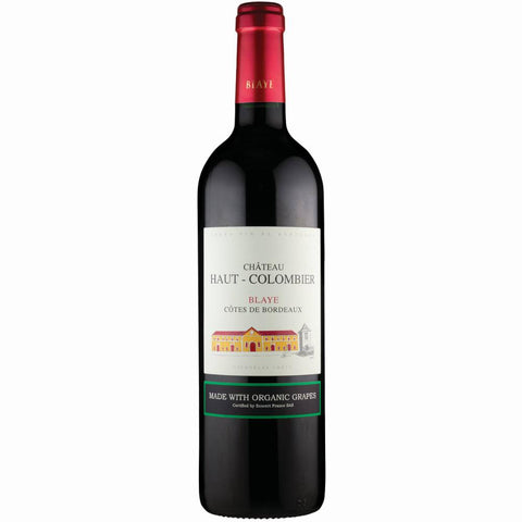 Chateau Haut Colombier Blaye Cotes de Bordeaux 2020 ORGANIC 750ml