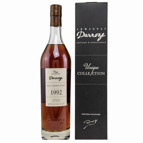 Francis Darroze Unique Collection 1992 Aged 31 In Oak Barrels Darroze De Cantau Bas-Armagnac 98 Proof 750ml