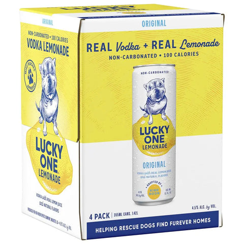 High Noon Lucky One Vodka + Lemonade 355ml
