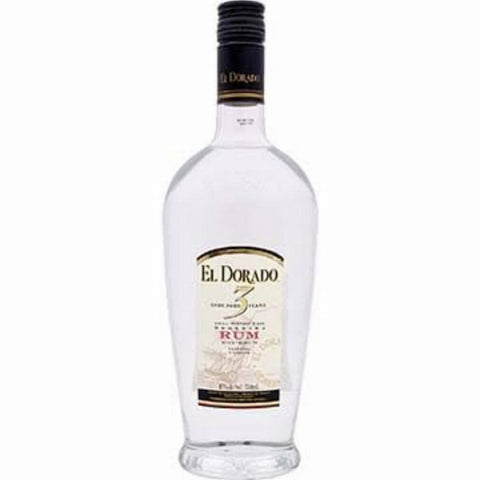 El Dorado Cask Aged Demerara White Rum 3 Years 750ml