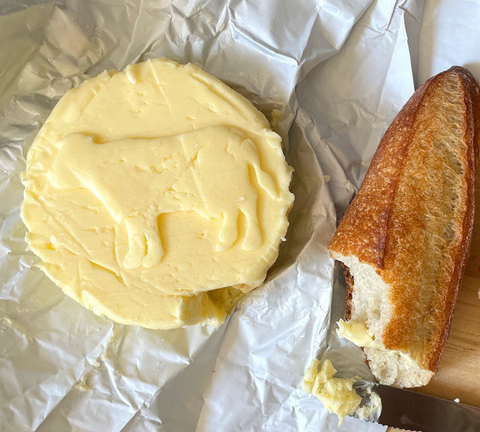 Rodolphe Le Meunier-  Beurre de Baratte Salé; high- fat, salted, cultured butter (Normandy, 250 g)