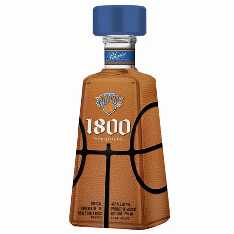 1800 Tequila Blanco New York Knicks Bottle 80 Proof 750ml