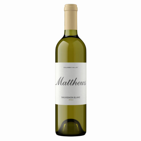 Matthews Winery Sauvignon Blanc Columbia Valley 2022 750ml SUSTAINABLE