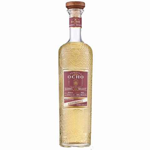 Ocho Tequila Anejo 100% Puro Agave Finished in Old Fitzgerald Barrels 750ml