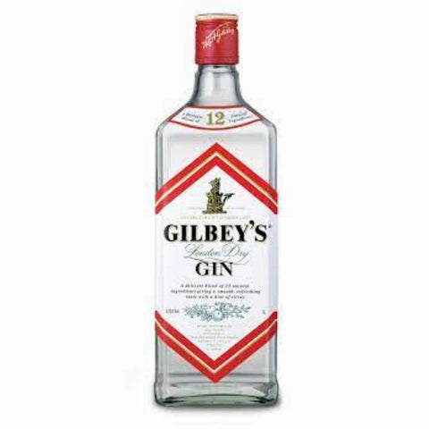 Gilbey's Gin London Dry 80 Proof 375ml HALF BOTTLE