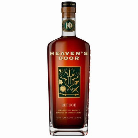 Heaven's Doors Refuge Straight Rye Whiskey  Sherry Casks Finish 750ml