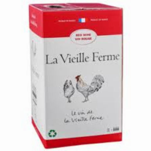 La Vieille Ferme ROUGE BOXED WINE 3.0L RED BOXED