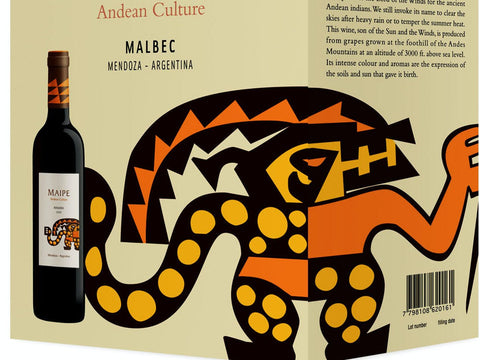 Maipe Andean Culture Casir dos Santos Malbec BOXED 3.0 Liter