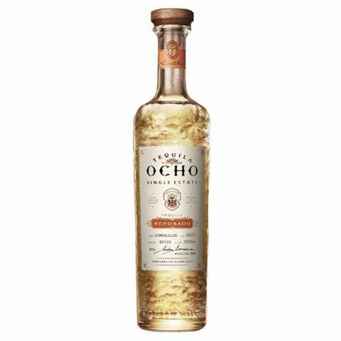 Tequila Ocho Single Estate Reposado La Mesa 2025 100% Puro Agave 80 Proof 750ml
