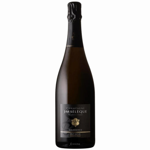 J M Seleque Champagne Brut Nature Solessence Elevage Prolonge 750ml - 67