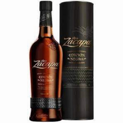 Ron Zacapa aged rum Centenario Edicion Negra Solera 750ml