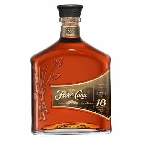Flor de Cana Centenario 18 Year Old  Rum Nicaragua 80 Proof 750ml