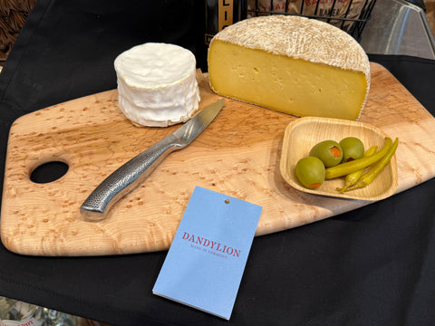 Dandylion - Cheese & Charcuterie Boards, made by hand in Vermont (maple)