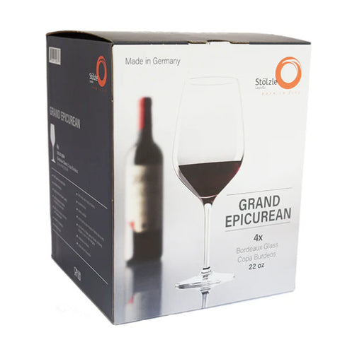 Grand Epicurean Bordeaux Wine Glass 22 oz. - Set of 4