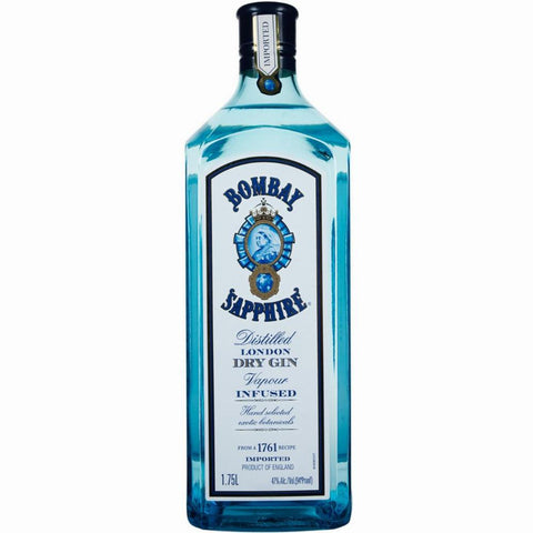 Bombay SAPPHIRE 94 Proof Gin Great Britain 1.75L MAGNUM