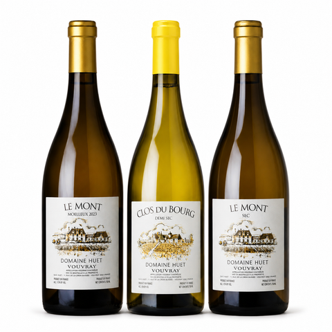 Domaine Huet Vouvray Bundle — Sec, Demi-Sec & Moelleux