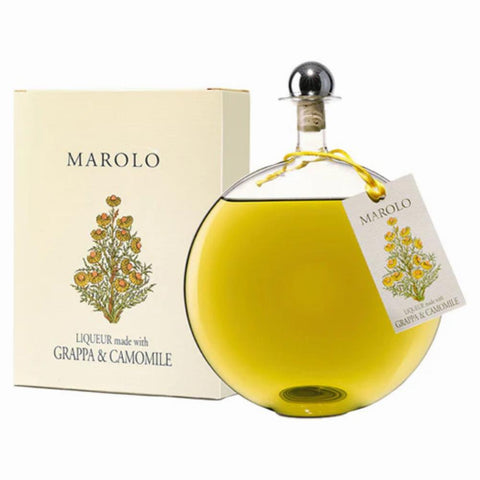 Marolo Milla Grappa and Camomile MOON BOTTLE 375ml HALF BOTTLE