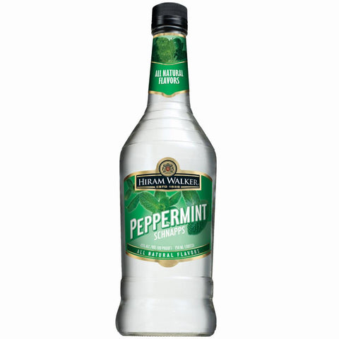 Hiram Walker Peppermint Schnapps 60 Proof 750ml