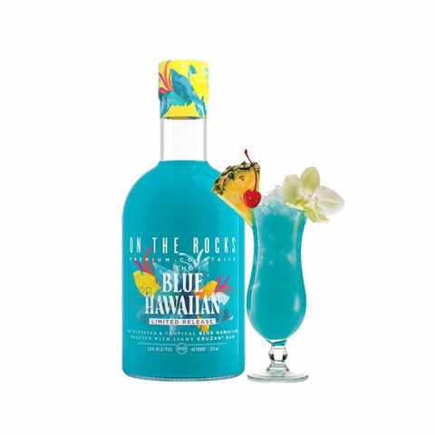 OTR On the Rocks Blue Hawaiian 375ml