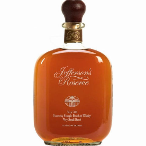 Jefferson's RESERVE  90.2 PROOF Very Small Batch Straight Bourbon Whiskey 750ml