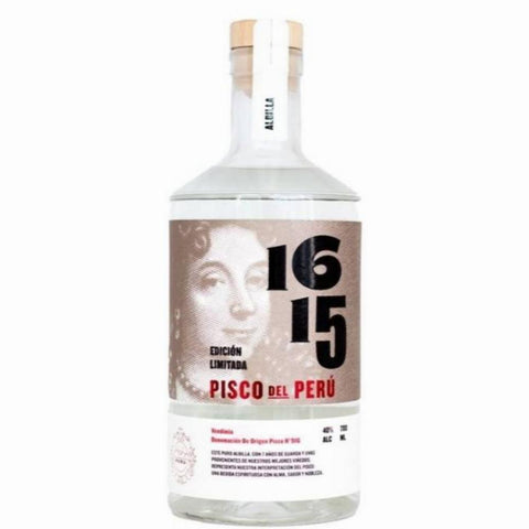 Pisco 1615 Acholado 84 Proof Peru 750ml