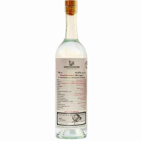 Cuentacuentos Karwinskii Maguey Cuish 100% Agave Maximiliano Serafin Garcia Geronimo Mezcal Artesanal 750ml