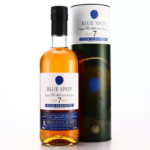 Blue Spot Irish Whiskey Cask Strength 117.8 Proof 750ml