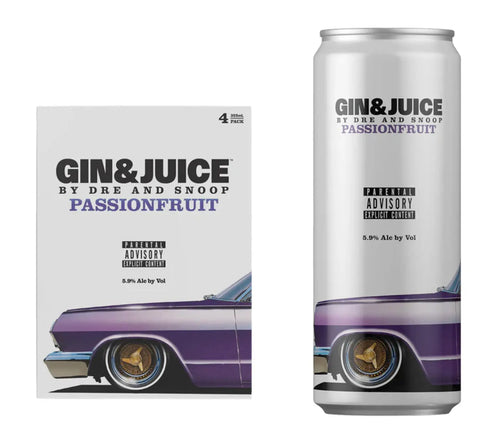 Gin & Juice By Dre and Snoop Passion Fruit Cocktail Individual 355ml 67Wine