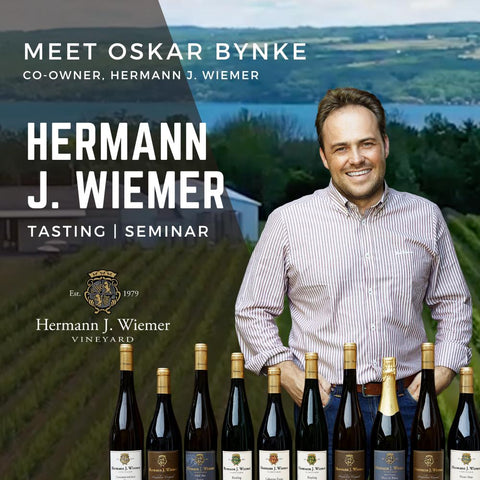 Finger Lakes Wines with Oskar Bynke, co-owner of Hermann J.Weimer Vineyards | NOV 20 2024