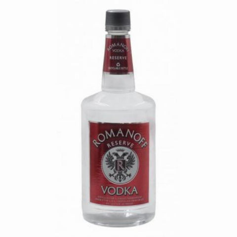 Romanoff Vodka  80 Proof USA 1.0L LITER
