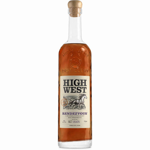 High West Rendezvous A Blend of Straight Rye Whiskeys 750ml