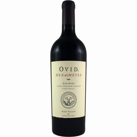 Ovid HEXAMETER Red Blend Cabernet Franc, Cabernet Sauvignon, Merlot Napa Valley 2016 750ml