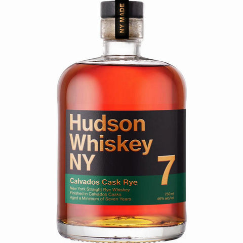Hudson Whiskey NY Rye Whiskey Aged 7 Years Calvados Cask Finish 750ml