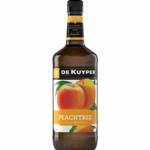 Dekuyper Schnapps PEACHTREE 30 Proof 1.0 LITER