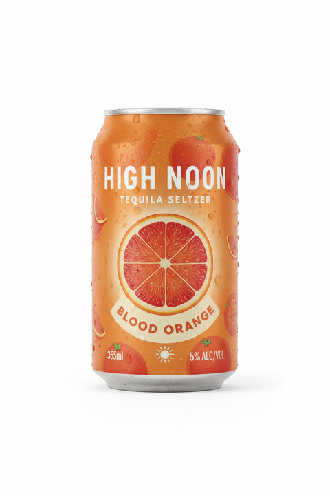 High Noon Blood Orange Tequila Seltzer 355ml Single